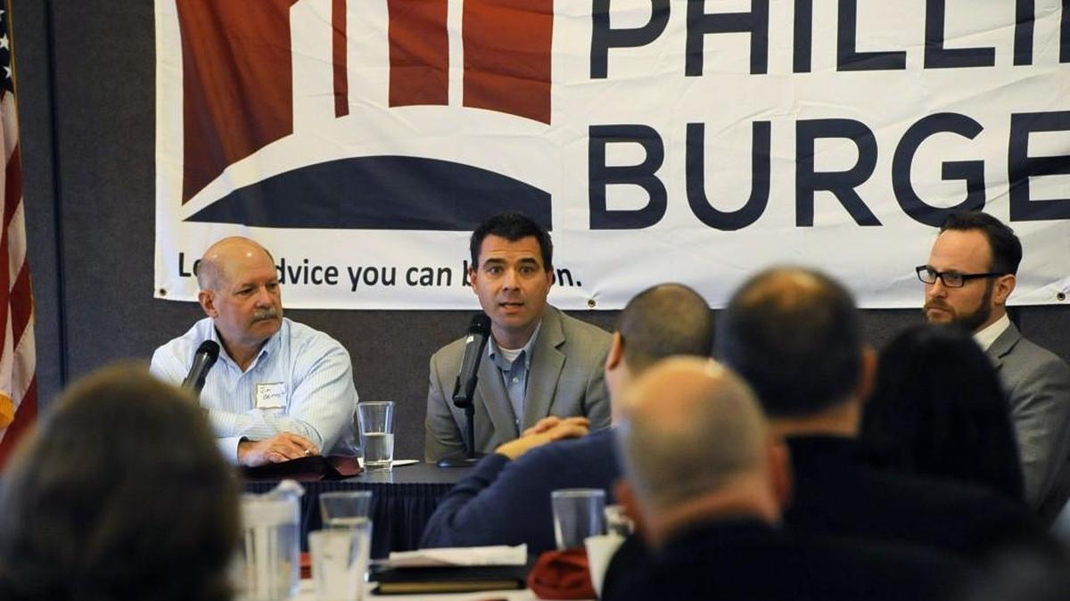 During the March 23rd Housing Summit held at the Lacey Community Center panelists, Jim Bennett from Re/Max Parkside Affiliates, Lexar Homes' David Danton and Mike Reid, representing the Port of Olympia (left-right) offer their views on regulatory effects on the local housing market.
