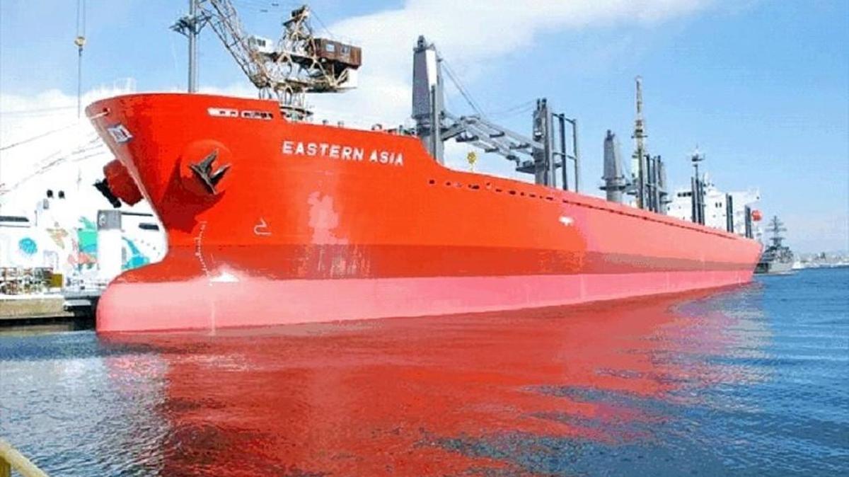 Eastern Asia will load logs at the Port of Olympia, beginning March 18.