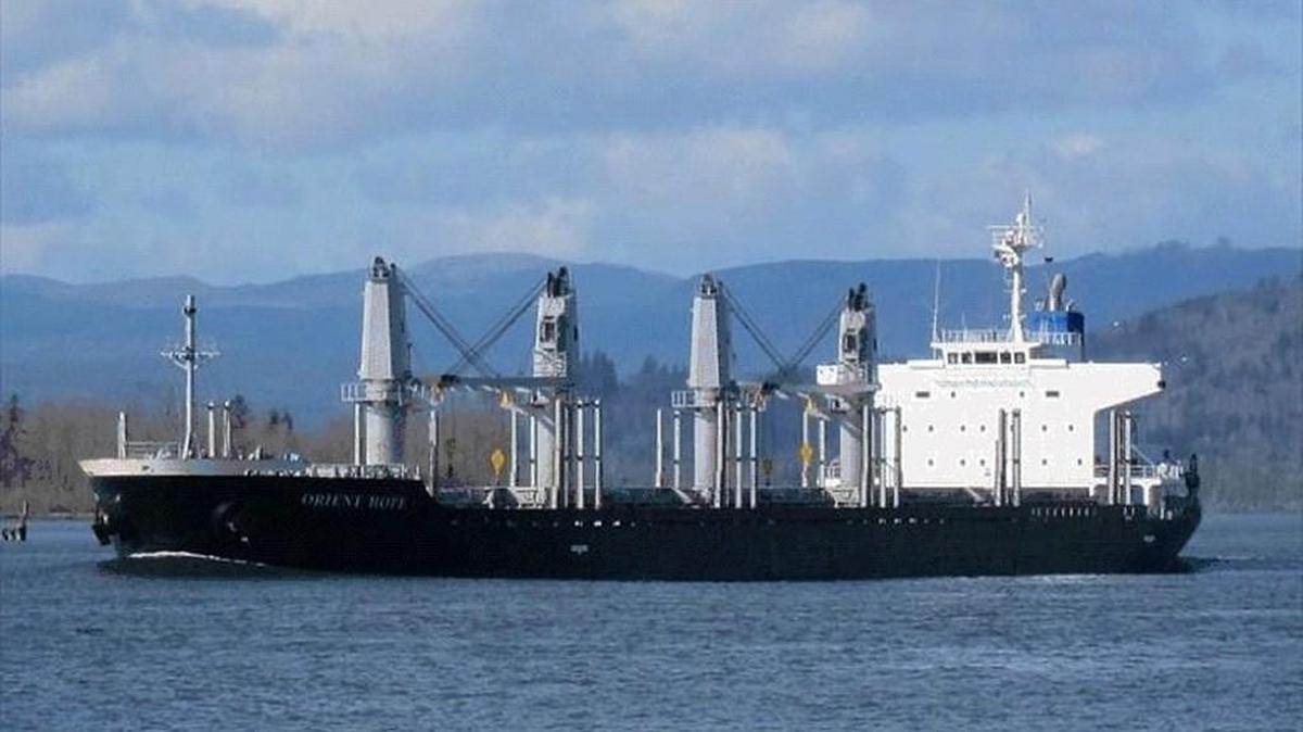 Orient Hope will call on the Port of Olympia for the first time this week.