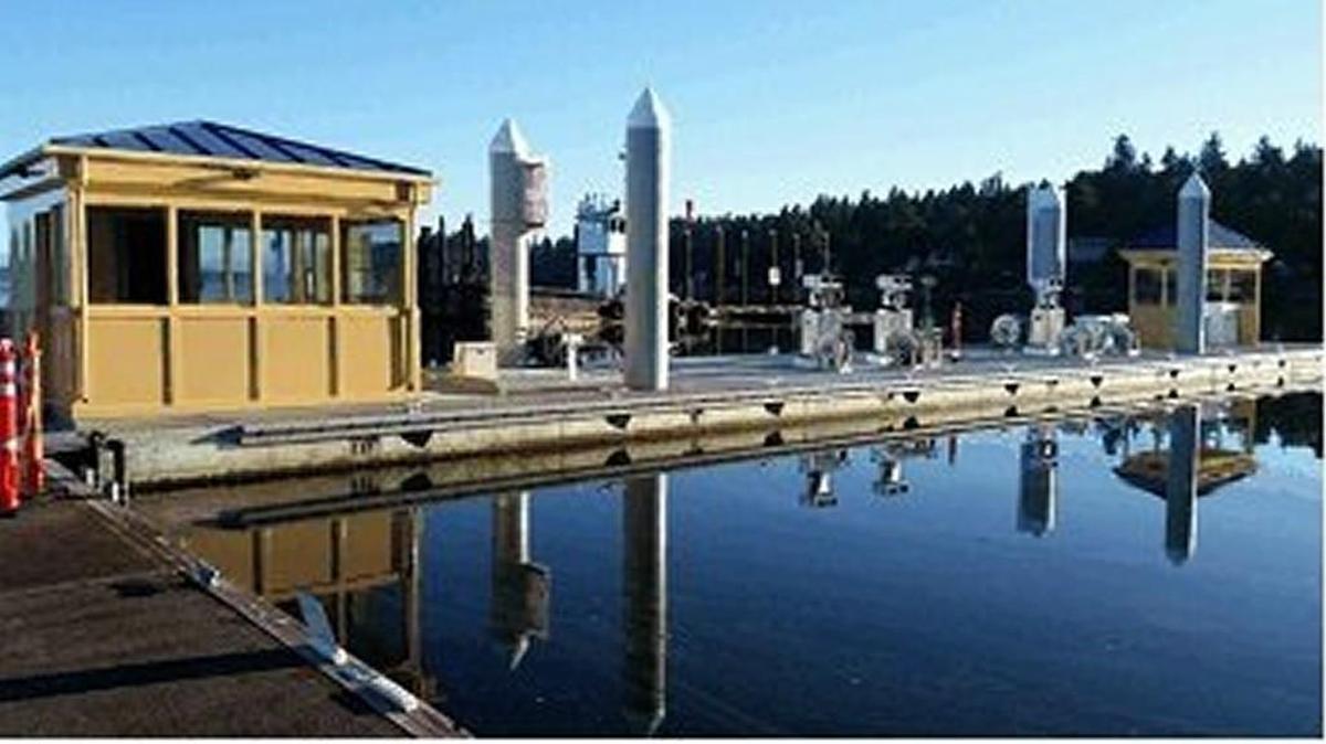 The Port of Olympia fuel dock is open for business.