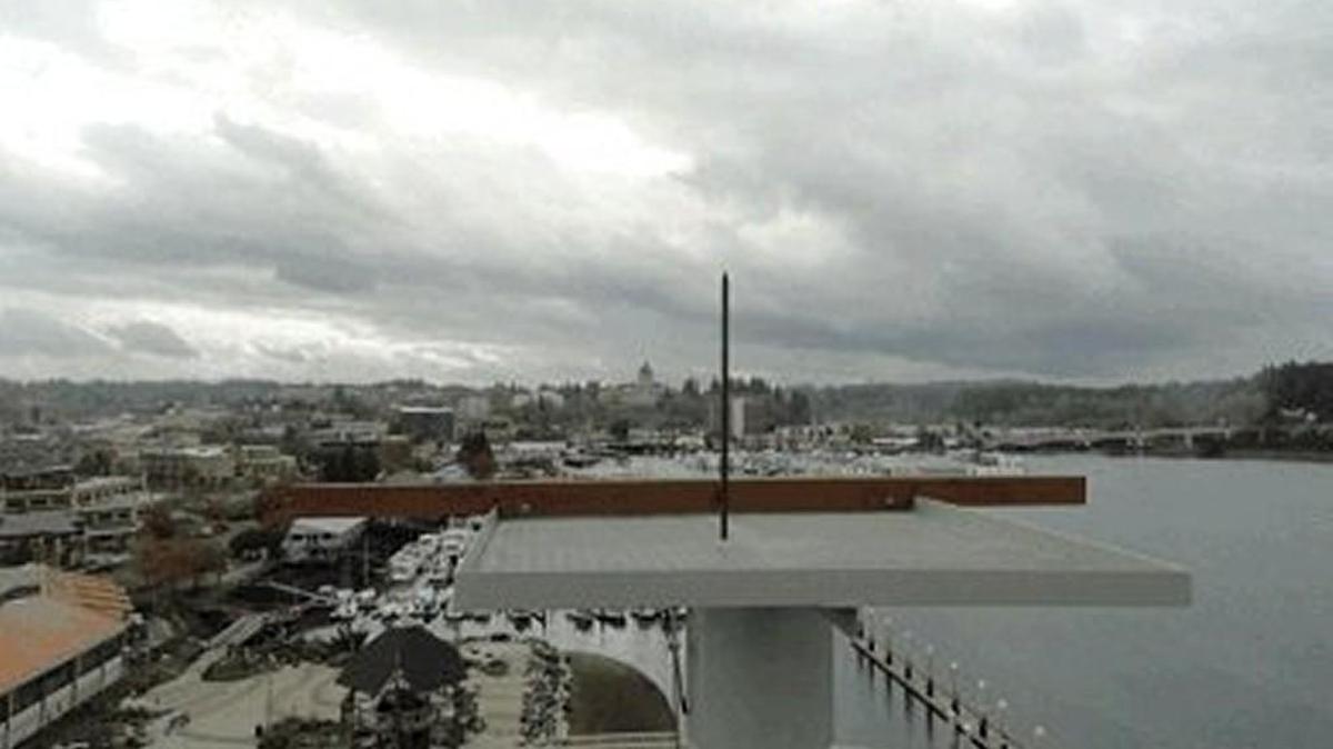 The Port of Olympia has completed the first of two osprey nesting platforms, this one just north of the Port Plaza. Another platform is to be built in December near Anthony’s Hearthfire Grill.