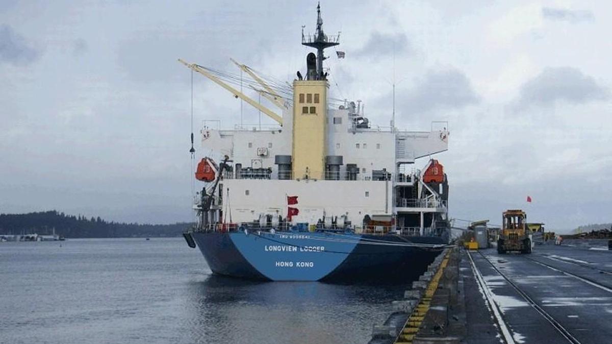 Longview Logger is expected Monday (June 20) at the Port of Olympia marine terminal.