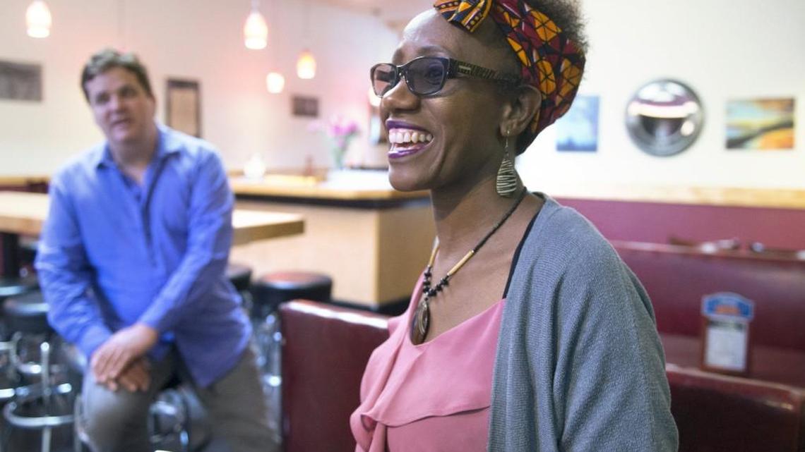 Owners Matt McGee and Mercy Kariuki-McGee at Ben Moore's restaurant and pub in downtown Olympia on Wednesday, Sept. 20, 2016.