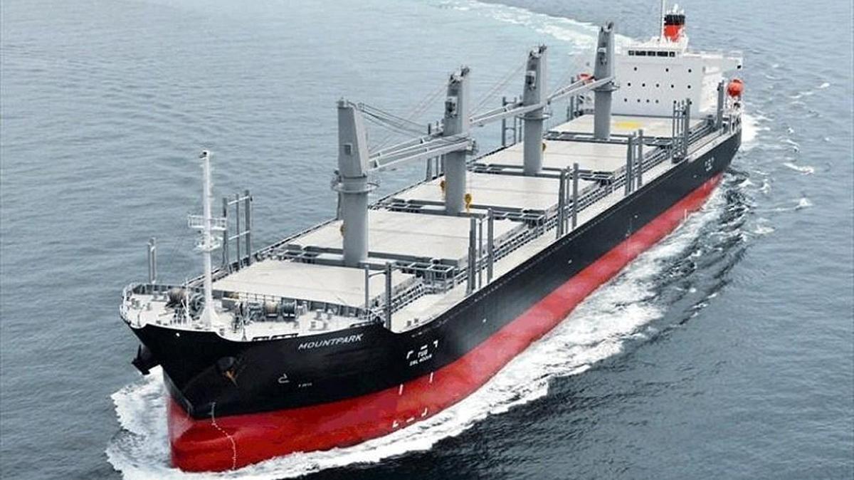 Mountpark is expected to make its first visit to the Port of Olympia on Thursday.