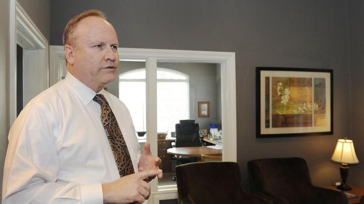 Owner Reid Bates and Express Employment Professionals have moved and expanded into a new office on Harrison Avenue.
