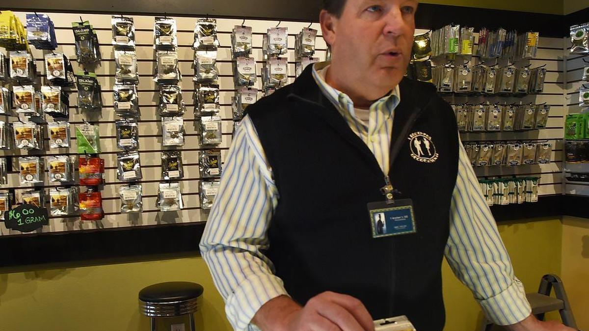 Hosting the Thurston County Chamber of Commerce's May 3 morning mixer event, T-Brothers 502 Recreation co-owner Mike Taylor hopes to foster a more mainstream atmosphere in his cannabis store.