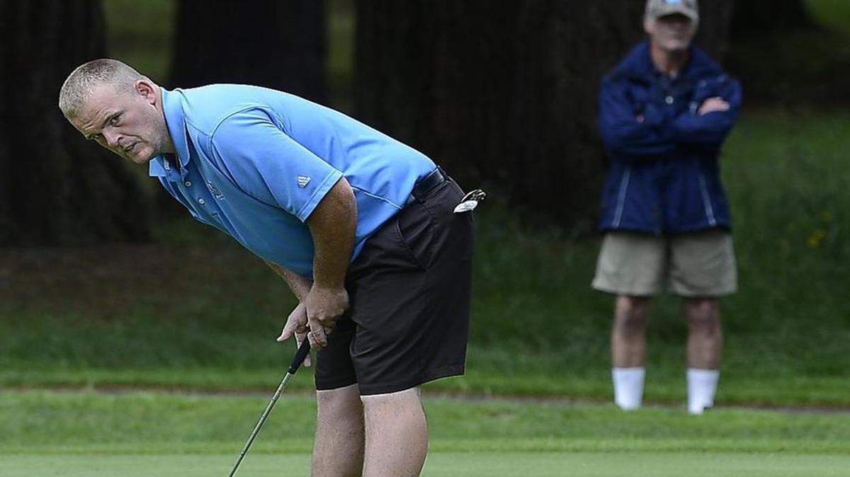 Lacey’s Jon McCaslin plays in 2013 at Eagles Pride Golf Course to win his second Tacoma City Amateur title. DuPont will host a “Call to Action” meeting to promote golf at its courses with interested parties at 10 a.m. Monday, April 11, at DuPont City Hall.