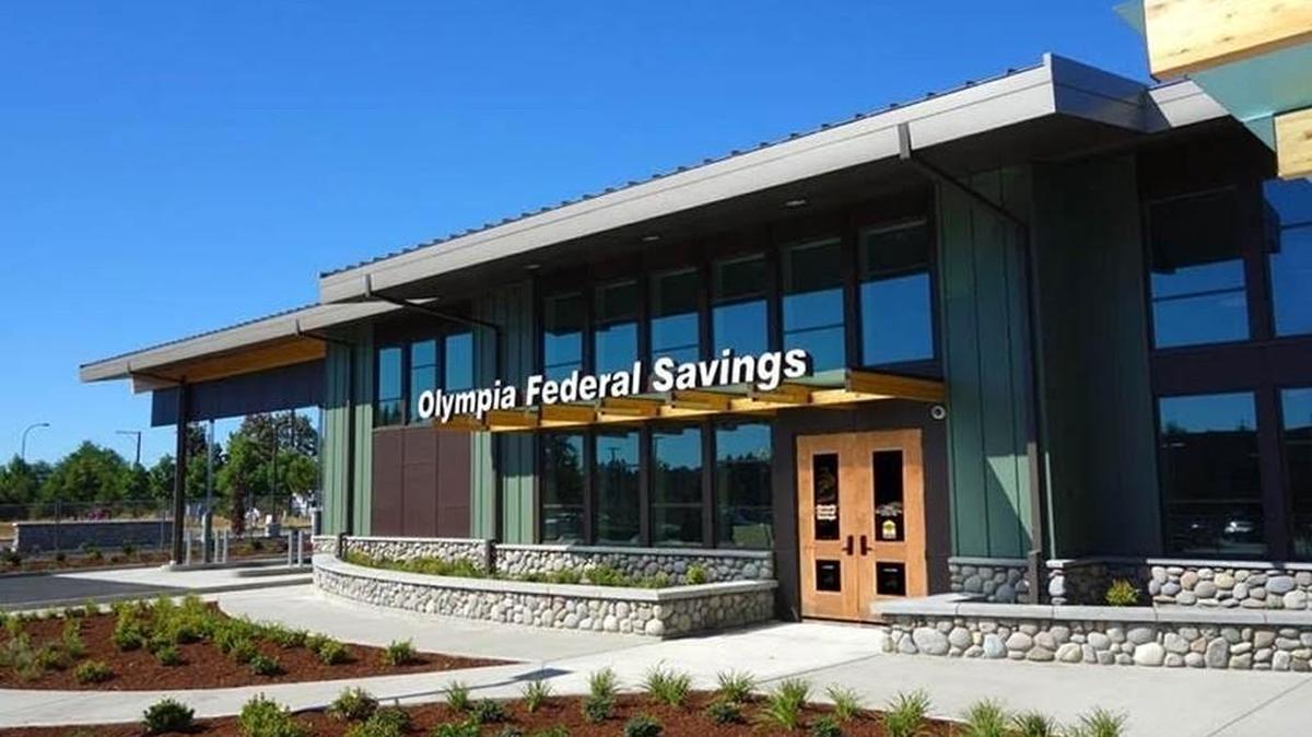 
The new Yelm branch of Olympia Federal Savings.
