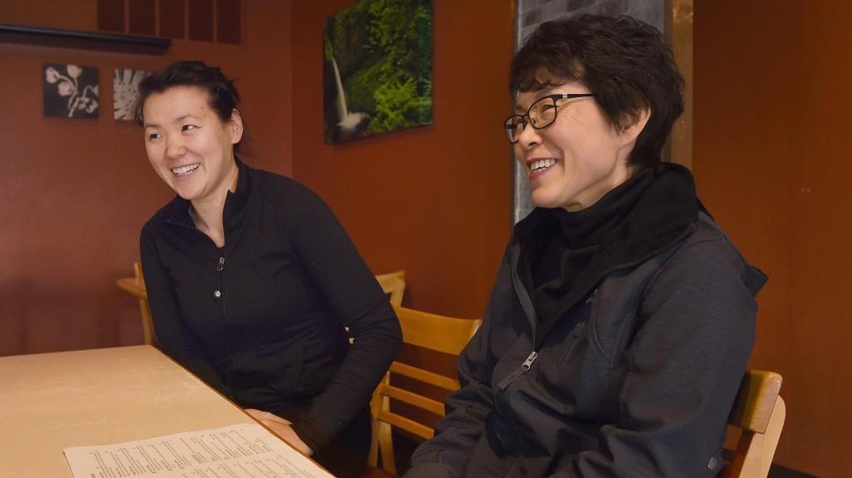 Former Tofu Hut owner Soo Kim (left) is looking forward to the Dec. 1 reopening of the popular Lacey restaurant with a little help from her mother Sunny Kim. The family took back the business which includes a large interior renovation.