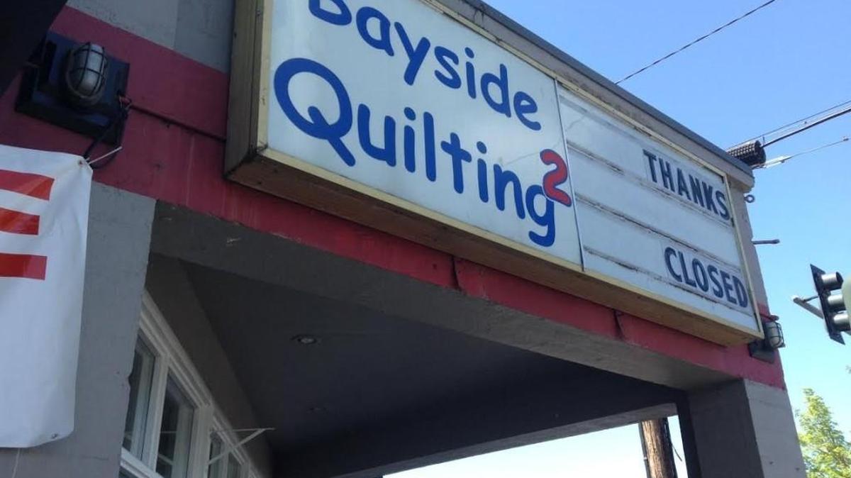 Bayside Quilting 2 closed in April after the owners, Pam and Ernie Tuttle, decided to retire.