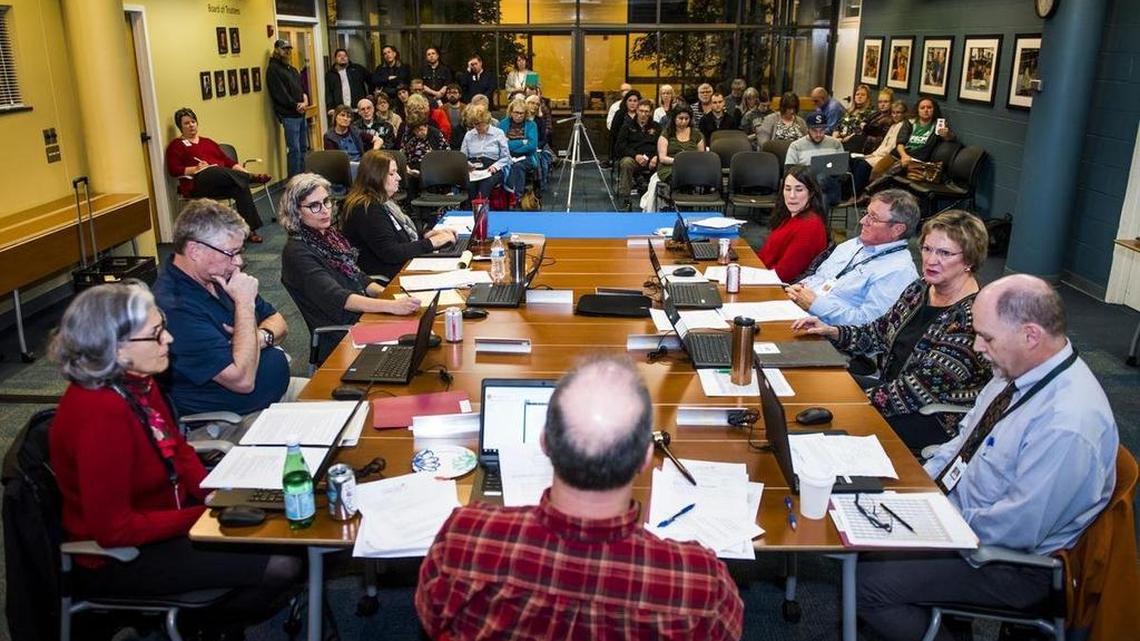 The Timberland Regional Library Board meets in Tumwater on Wednesday night.