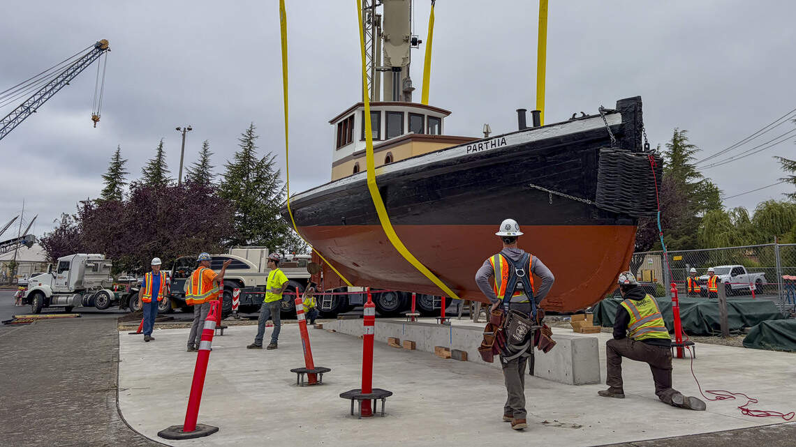 See 120-year-old tugboat that worked Olympia’s waterfront. It now has a new home