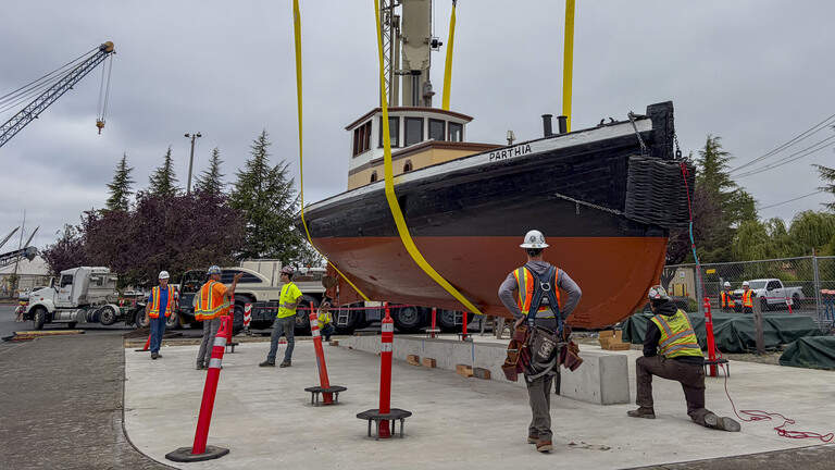 See 120-year-old tugboat that worked Olympia’s waterfront. It now has a new home