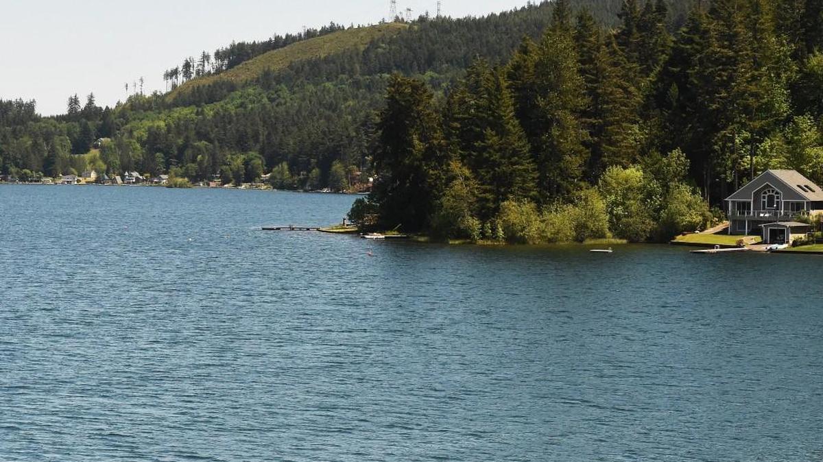 Normally teeming with activity on any other Memorial Day weekend there is nary a soul to be seen on Summit Lake Monday as resident deal with its closure due to toxic algae.