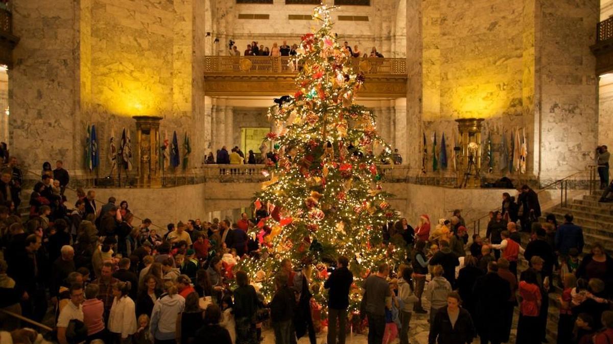 The Capitol tree lighting is 6 p.m. Friday, Dec. 2.