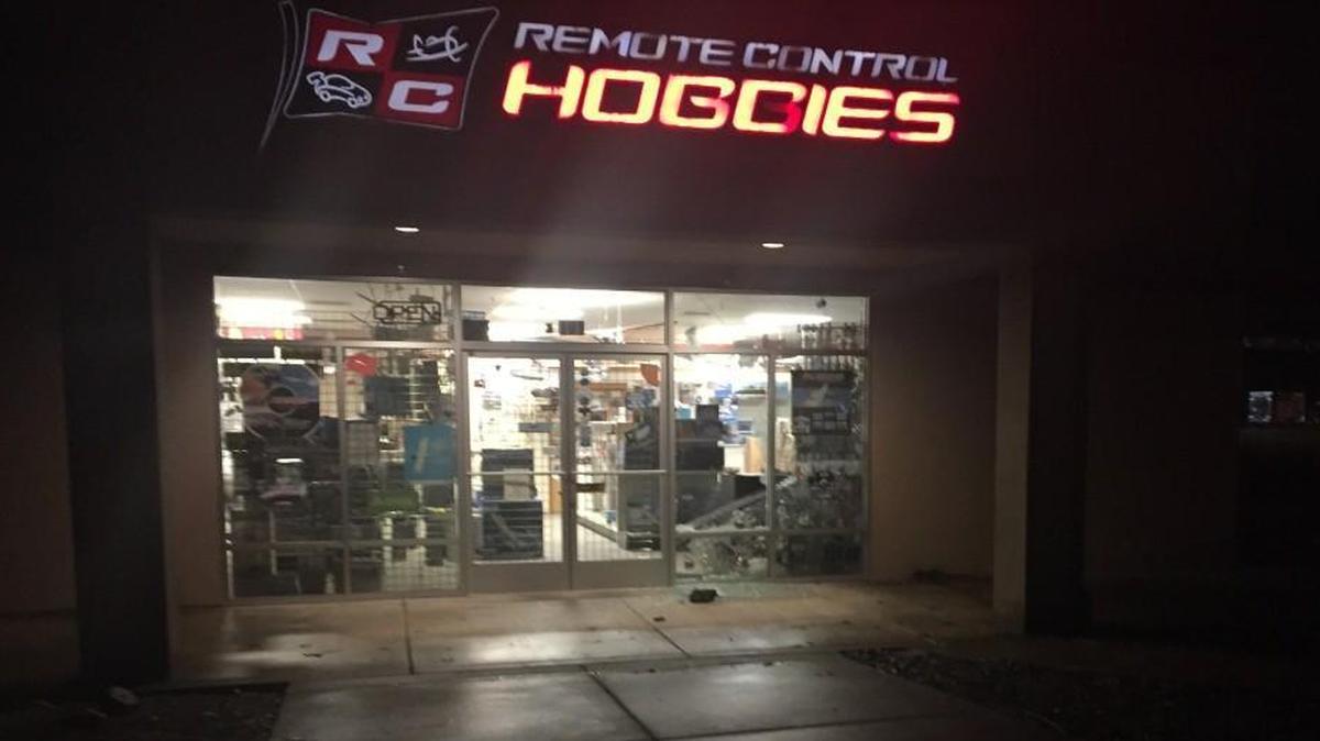 The Thurston County Sheriff’s Office is investigating an early morning burglary at Remote Control Hobbies.