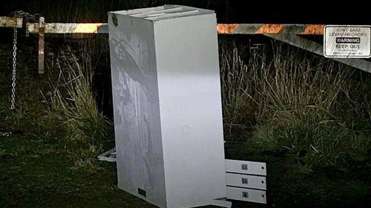 Thurston County Sheriff’s deputies recovered an entire community mail box on Tuesday night. It was reported stolen from a neighborhood near Lake Saint Clair.