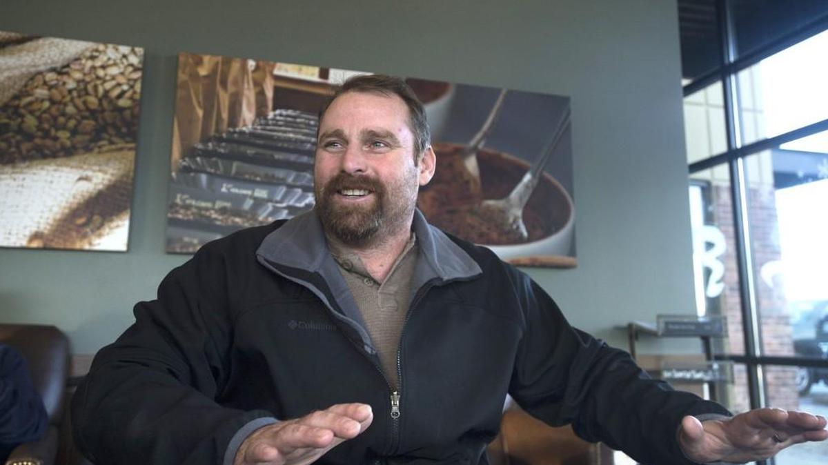 Walter Reichel talks about his recovery after a tree fell on him last summer.