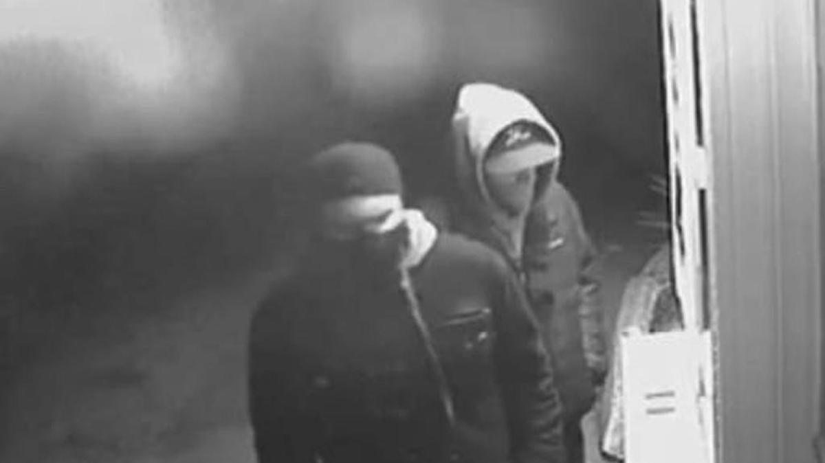 These two men have been arrested on suspicion of burglarizing espresso stands in Tumwater.
