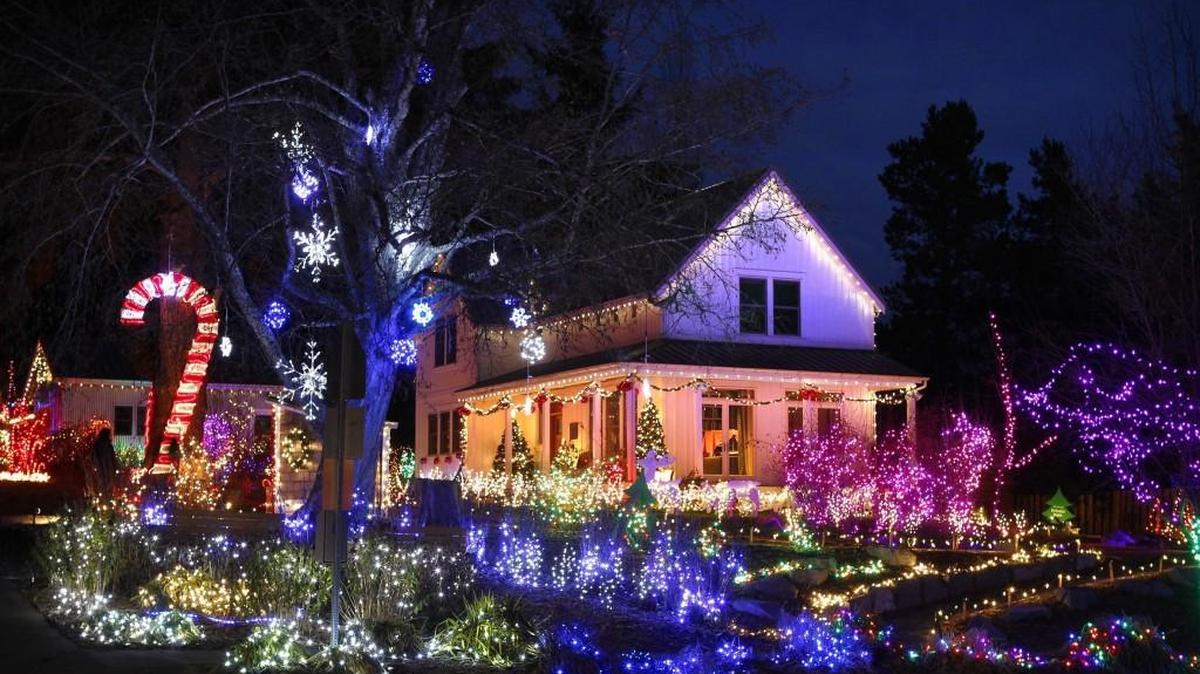 The Bowerman family's Christmas display at their home on 10th Avenue in Olympia in 2014. The Lightstravaganza’s opening night festivities will be Sunday.