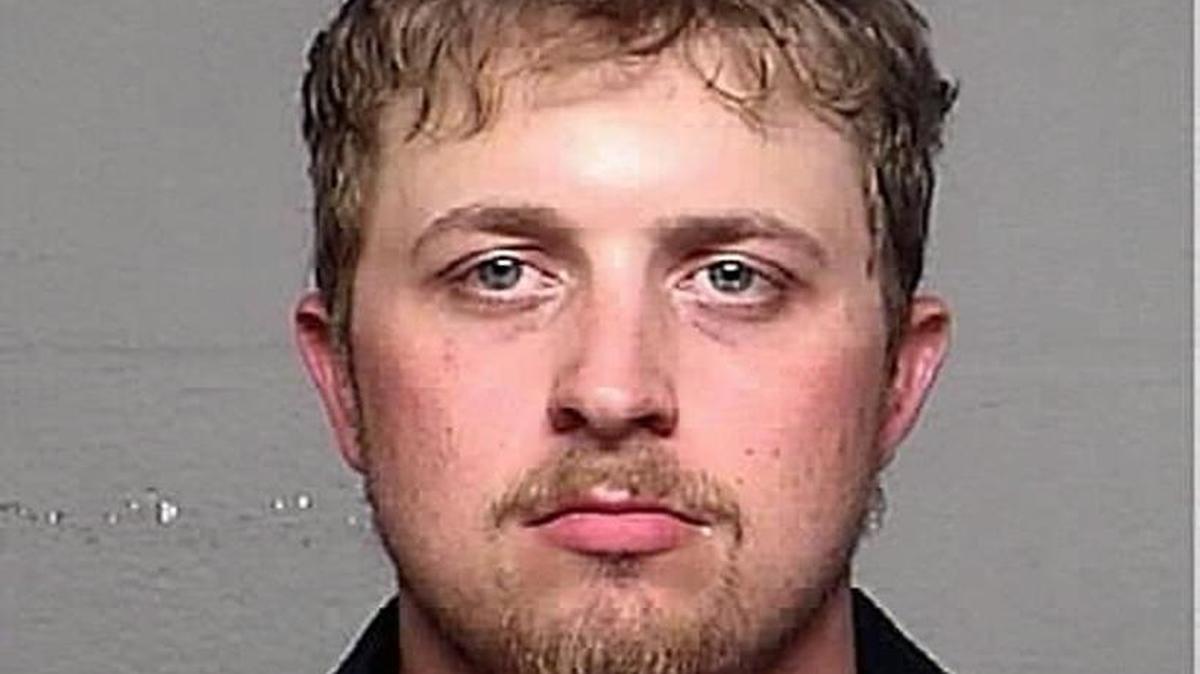 This is a year-old photo of Joshua Weythman Baker, who is wanted for shooting as a Mason County Sheriff’s deputy Thursday night.