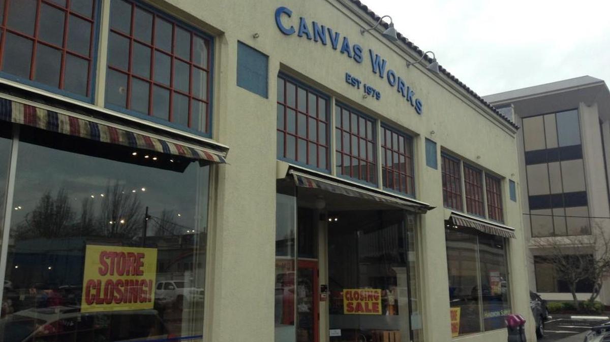 Canvas Works will close after 38 years of business at 525 Columbia St. SW. The last day of business is Dec. 2.