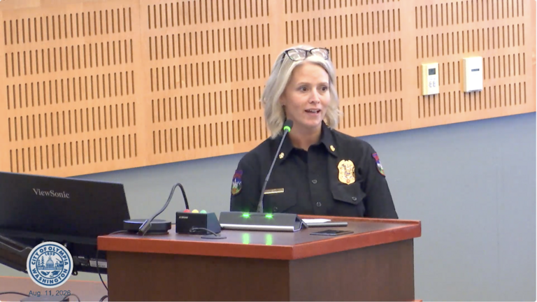 Woman named Olympia Fire chief for first time in agency’s 164-year history