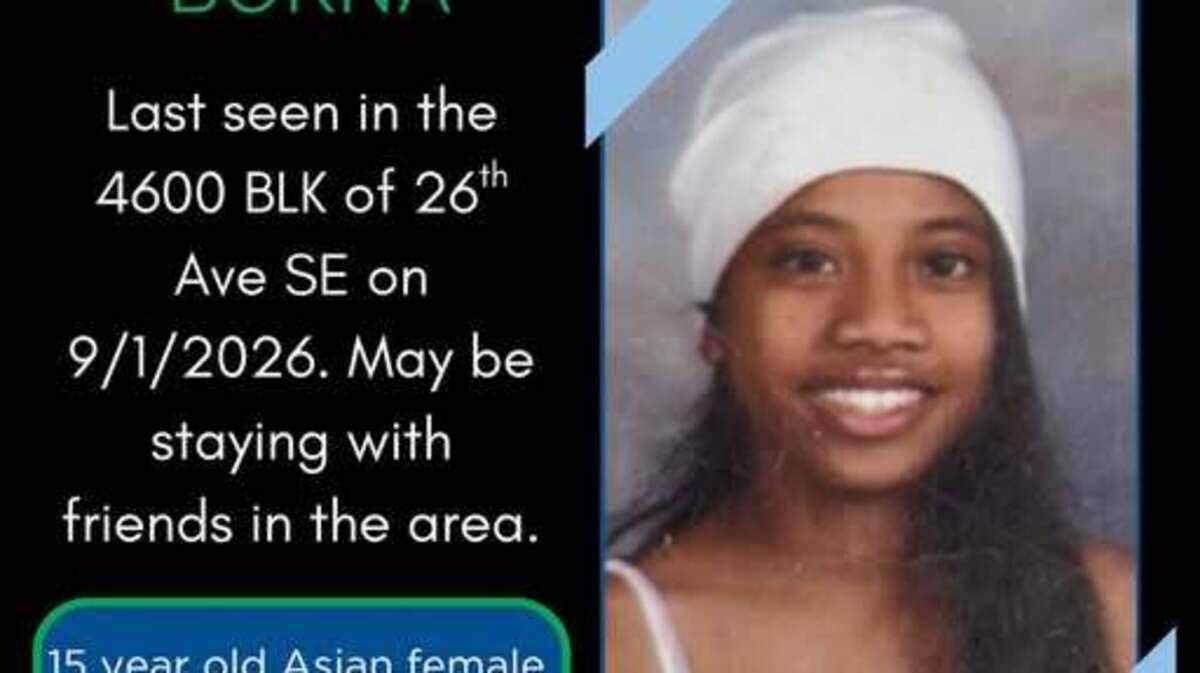 Thurston County girl has been missing since Sept. 1, police department says