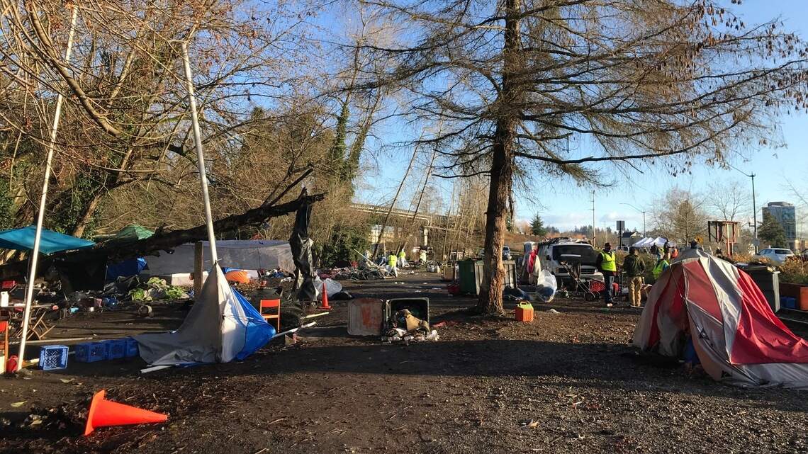City of Olympia did the best it could in tearing down Deschutes Parkway camp