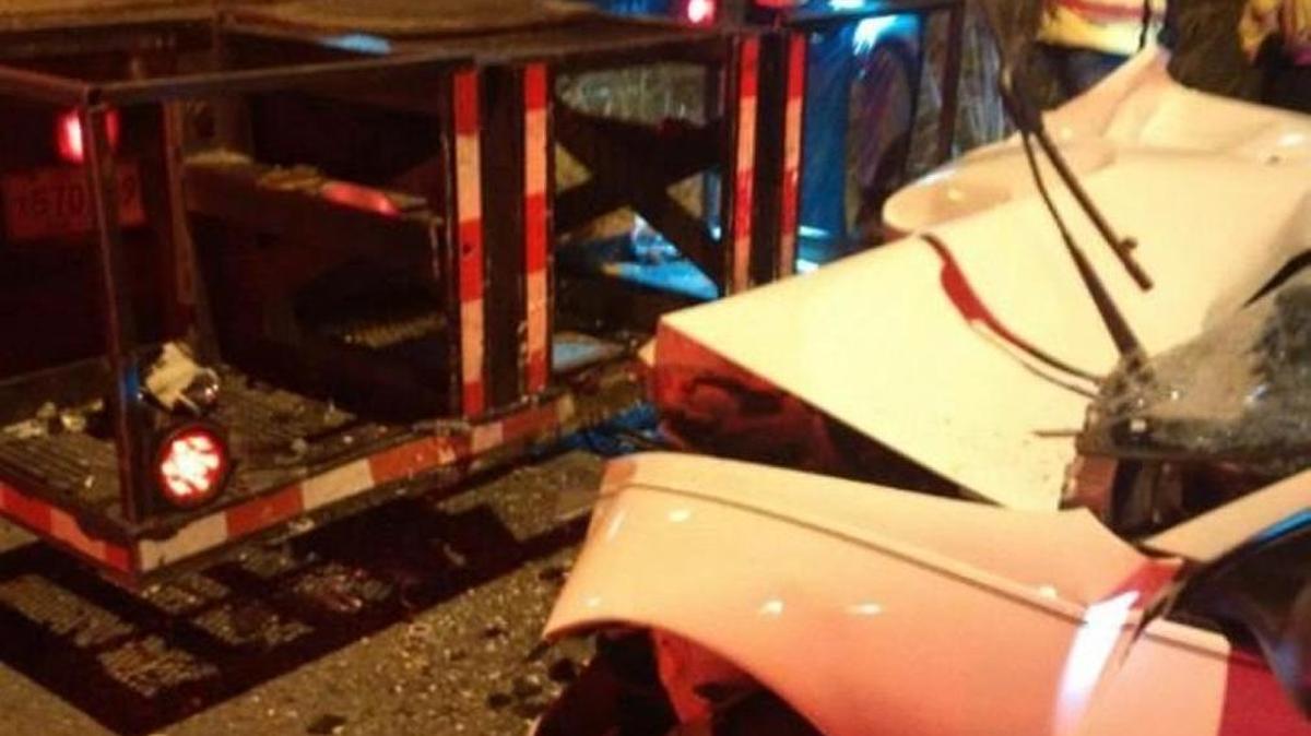 The Tacoma man who died after hitting a WSDOT work truck on Friday night has been identified.