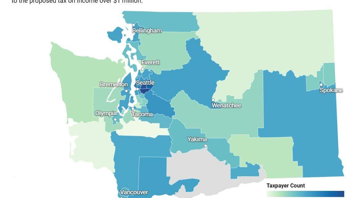 Where are WA’s millionaires? Data shows which areas of the state have the most