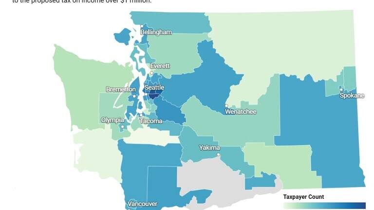 Where are WA’s millionaires? Data shows which areas of the state have the most