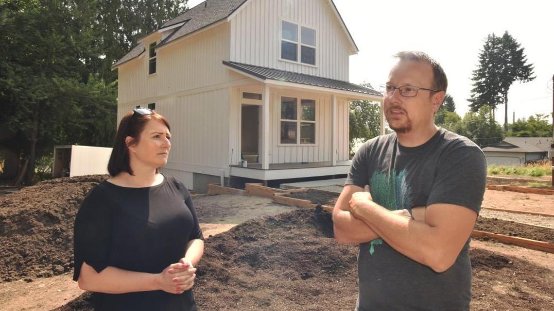 Luke and Whitney Bowerman hope to build a community of cottage homes on a 2-acre lot in the Eastside neighborhood of Olympia. They are among those supporting zoning changes that would make it easier to build different types of housing throughout Olympia.