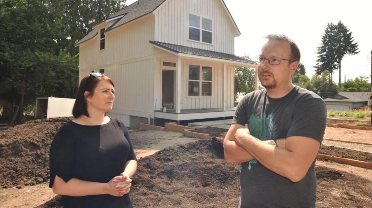 Luke and Whitney Bowerman hope to build a community of cottage homes on a 2-acre lot in the Eastside neighborhood of Olympia. They are among those supporting zoning changes that would make it easier to build different types of housing throughout Olympia.