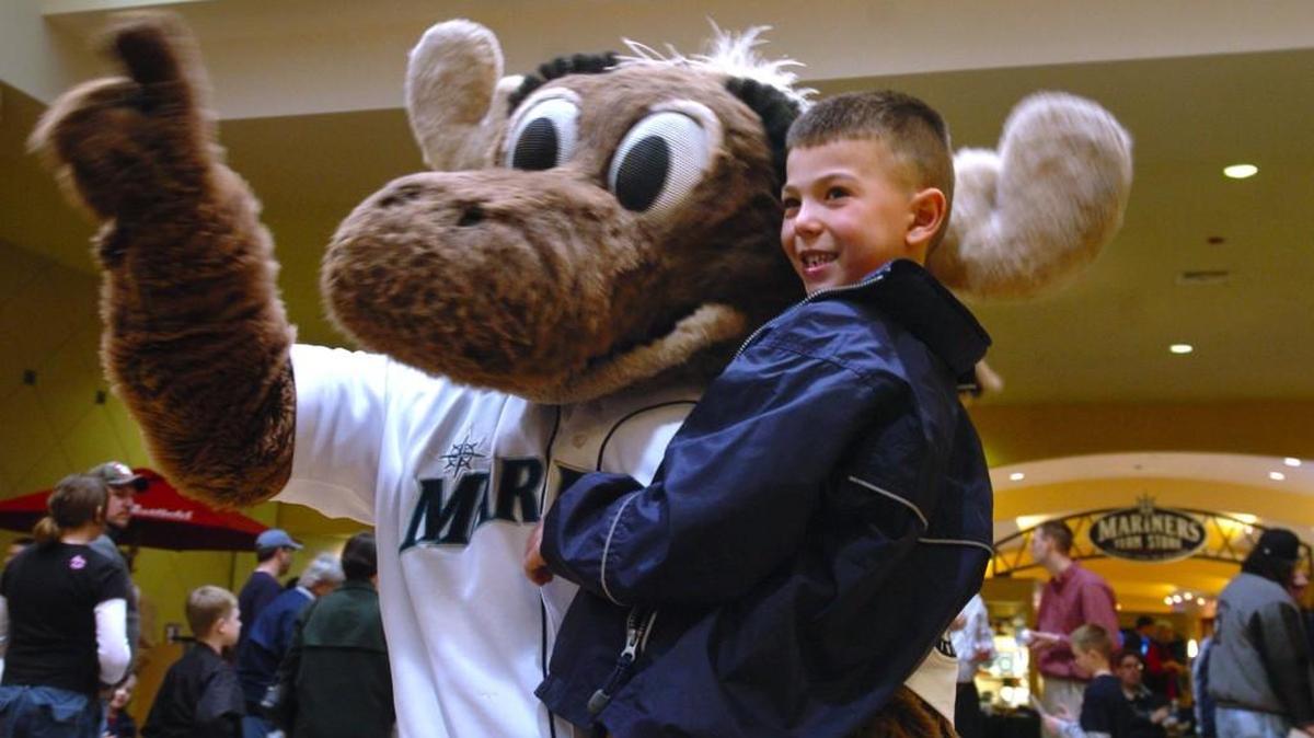 The Mariners Moose, as well as players and announcers, will be at Saint Martin’s University in Lacey Tuesday for a free public autograph and photo session.