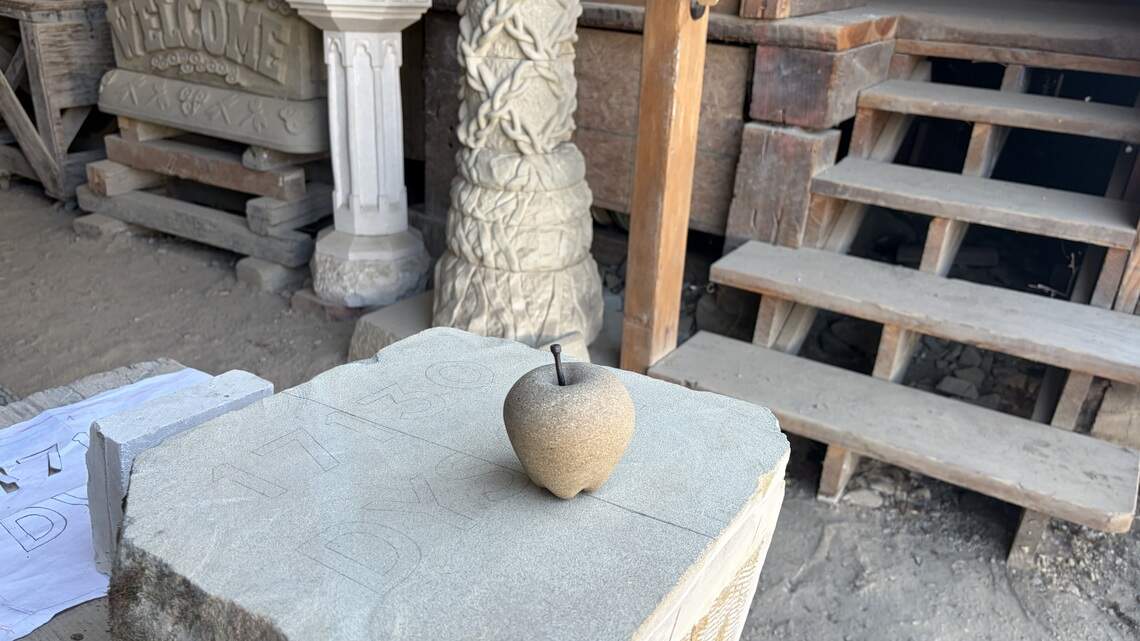 Tenino stone carving will represent Washington in U.S. Capitol time capsule