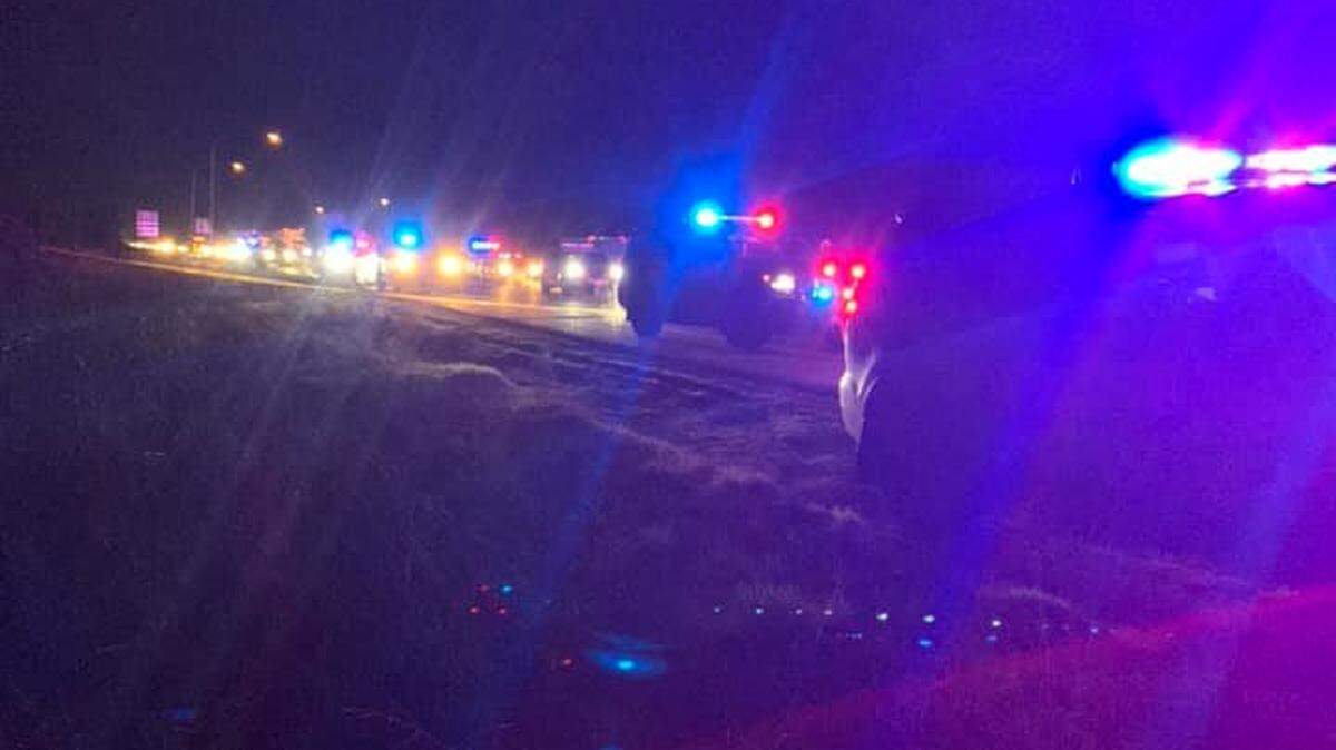 A photograph released by Thurston County Sheriff’s Office the day after the shooting on interstate 5.