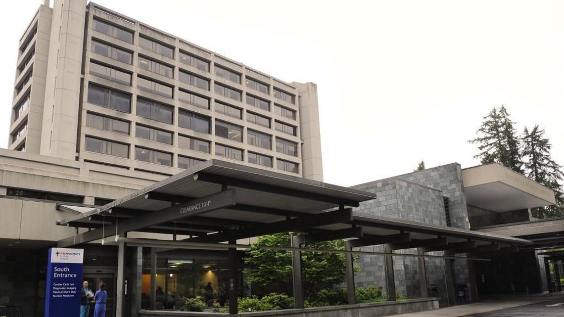 Staff file, 2015: Providence St. Peter Hospital, 413 Lilly Road NE in Olympia. A worker called 911 on Monday evening after a teen arrived and said he’d been shot during an attempted robbery.