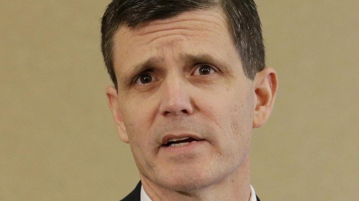 Former state Auditor Troy Kelley, shown April 16, 2015, in Tacoma, has received clearance to travel to South Korea as a member of the Washington National Guard.