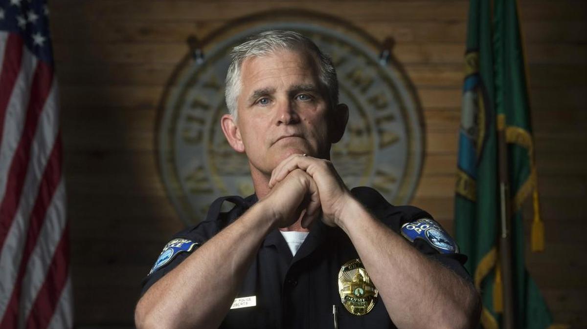 Chief Ronnie Roberts pictured at City Hall in 2016.