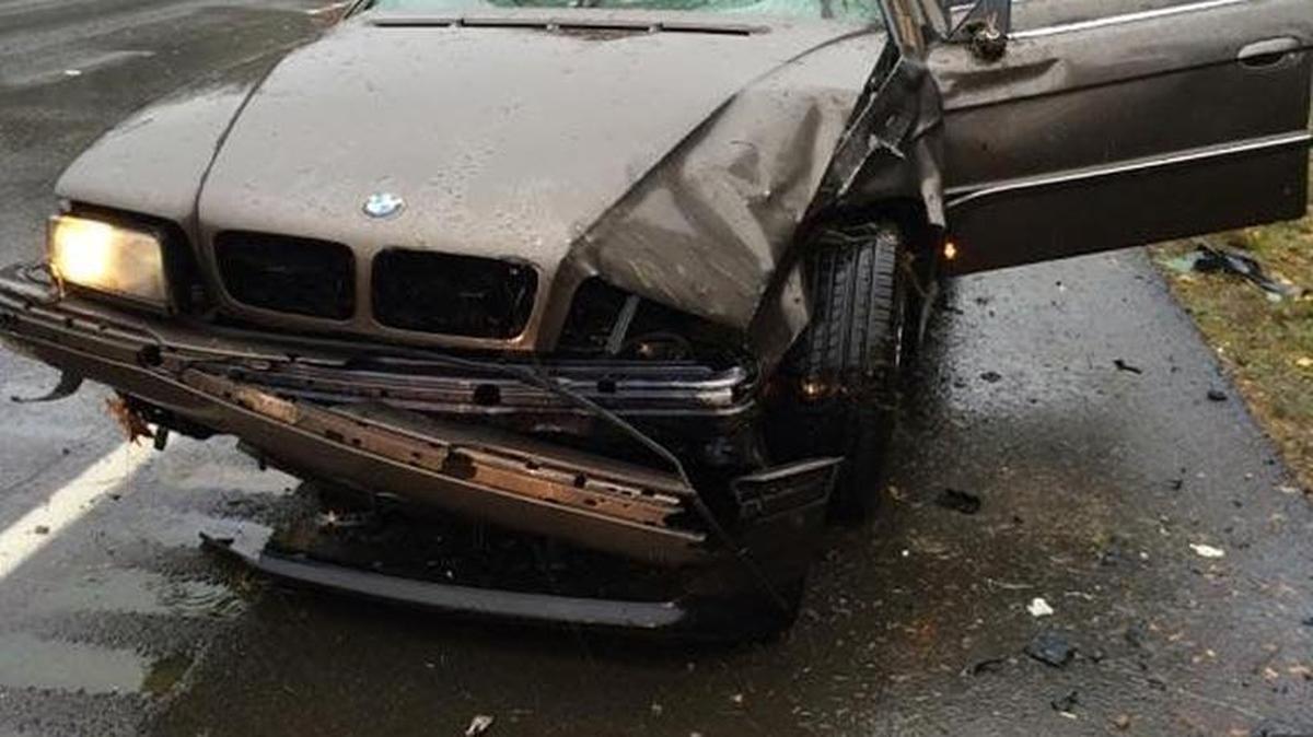 A 31-year-old Rochester man was arrested Tuesday after he allegedly crashed a car while driving under the influence of marijuana.