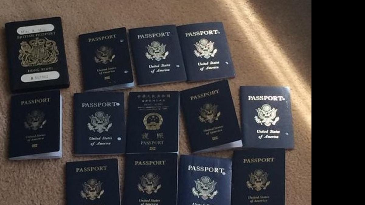 
A 28-year-old Olympia man was arrested on suspicion of trafficking stolen property after Thurston County Sheriff’s deputies found 13 passports and more than 20 cellphones in his home Tuesday, July 28, 2015.
