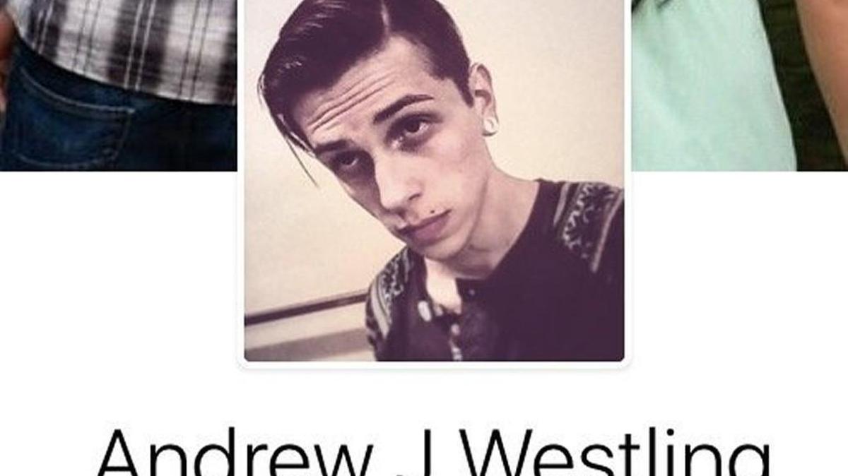 Screengrab of Andrew Westling’s profile on Facebook.
