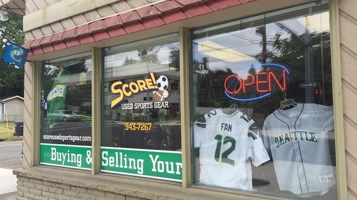 Score sports gear store on State Avenue