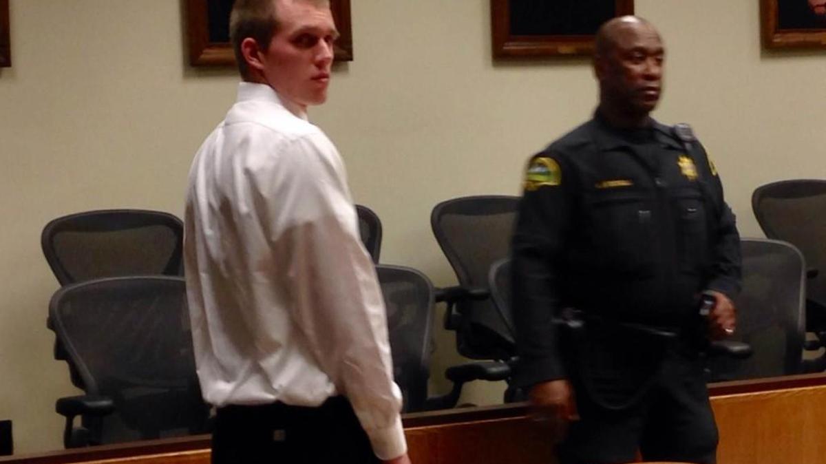 Samuel J. Evans, 21, was sentenced to 12 months in custody on Friday morning after he pleaded guilty to vehicular assault and driving under the influence charged.