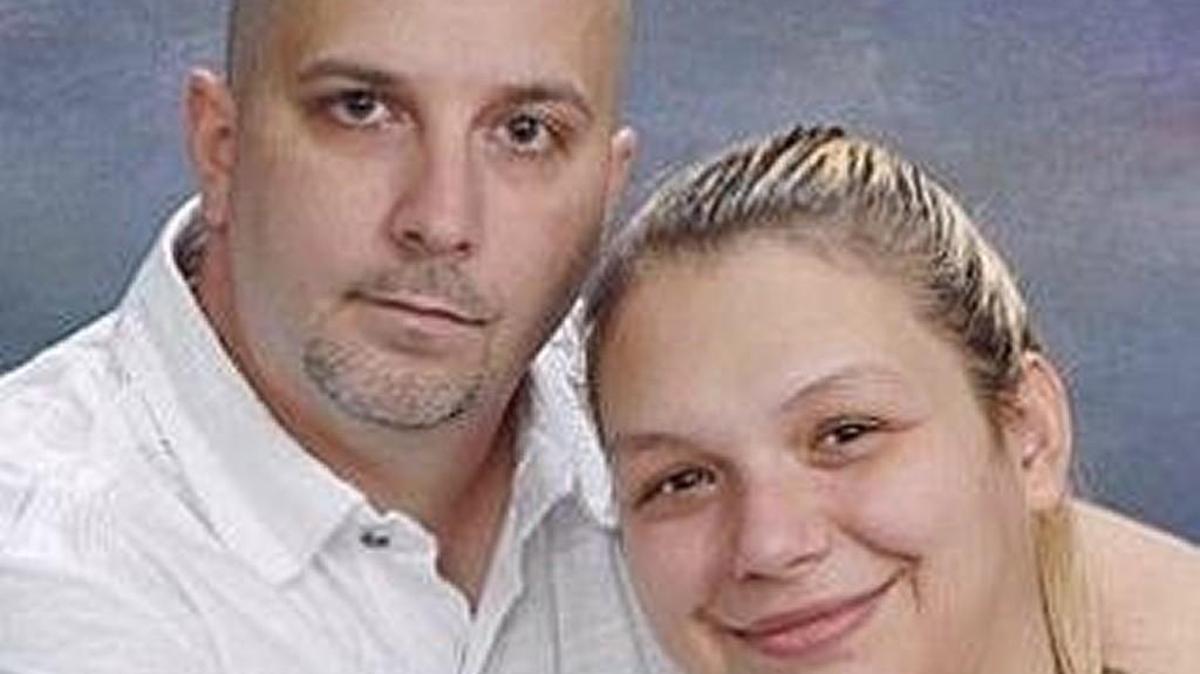 Daniel Lee Smith and his wife, Jessica.