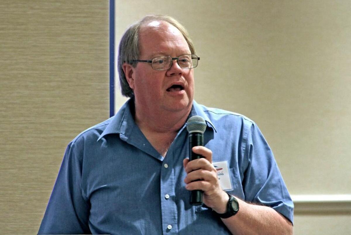 This undated photo provided by the Rail Passengers Association shows Jim Hamre. Hamre and fellow train enthusiast Zack Willhoite were among the victims of Monday’s deadly derailment outside Seattle.