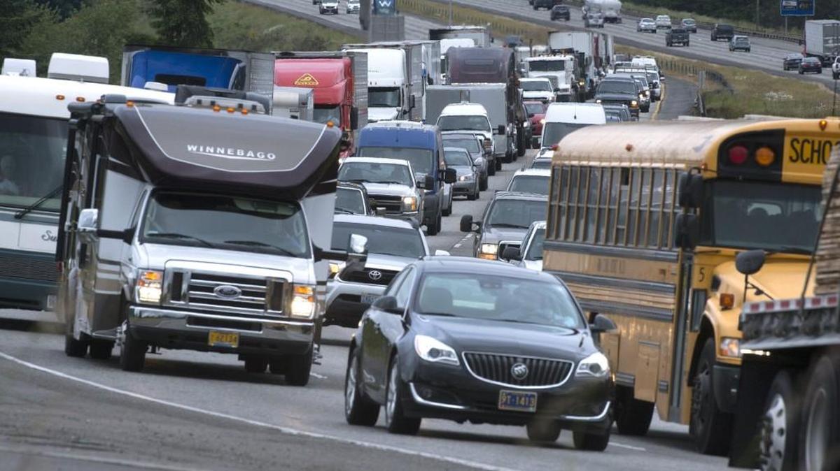 Delays are expected overnight on Northbound Interstate 5 near DuPont on Thursday and Friday.