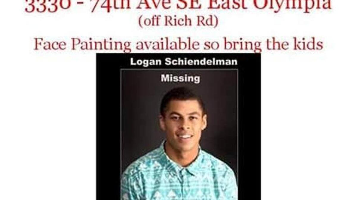 A yard sale benefiting the search for Logan Schiendelman will be held on Saturday, Aug. 6.