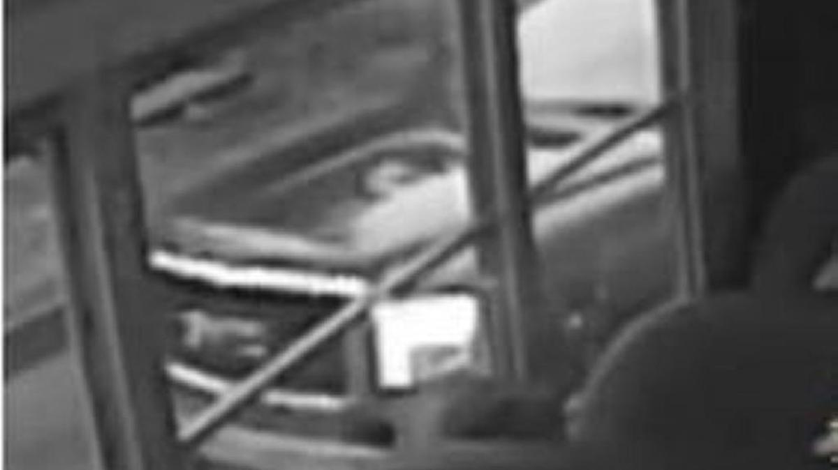 Authorities are looking for the driver of this pickup truck that hit a North Thurston Public Schools bus, and fled the scene at about 8 a.m. on Jan. 20 on Carpenter Road in Lacey.
